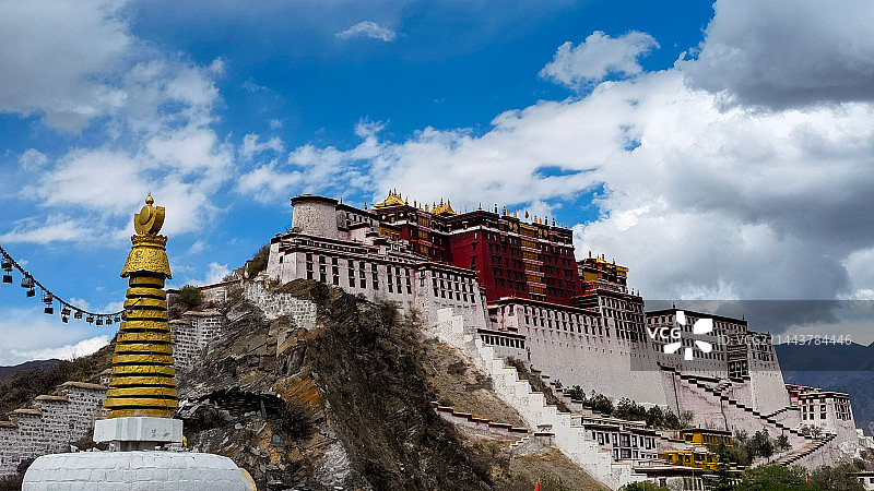 药王山观景台图片素材