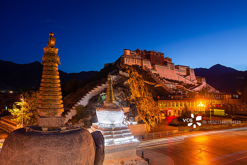 药王山观景台图片素材
