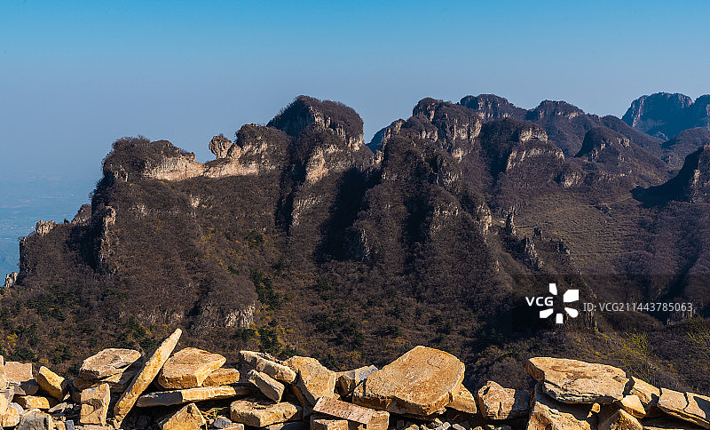 王莽岭山峰图片素材