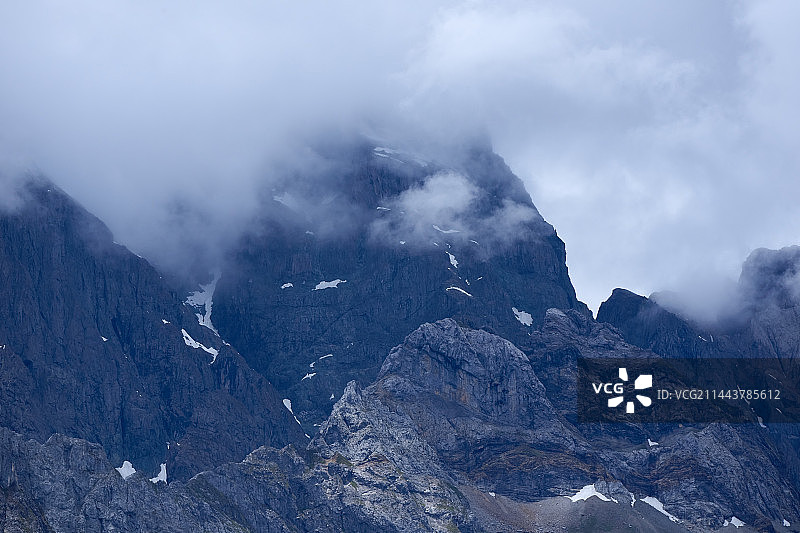 巴拉格宗峡谷风光图片素材
