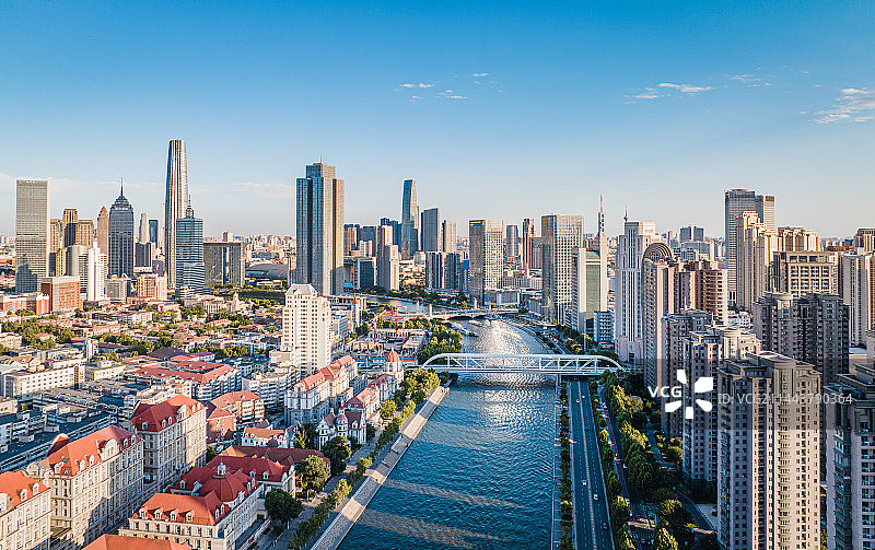 天津城市风光图片素材