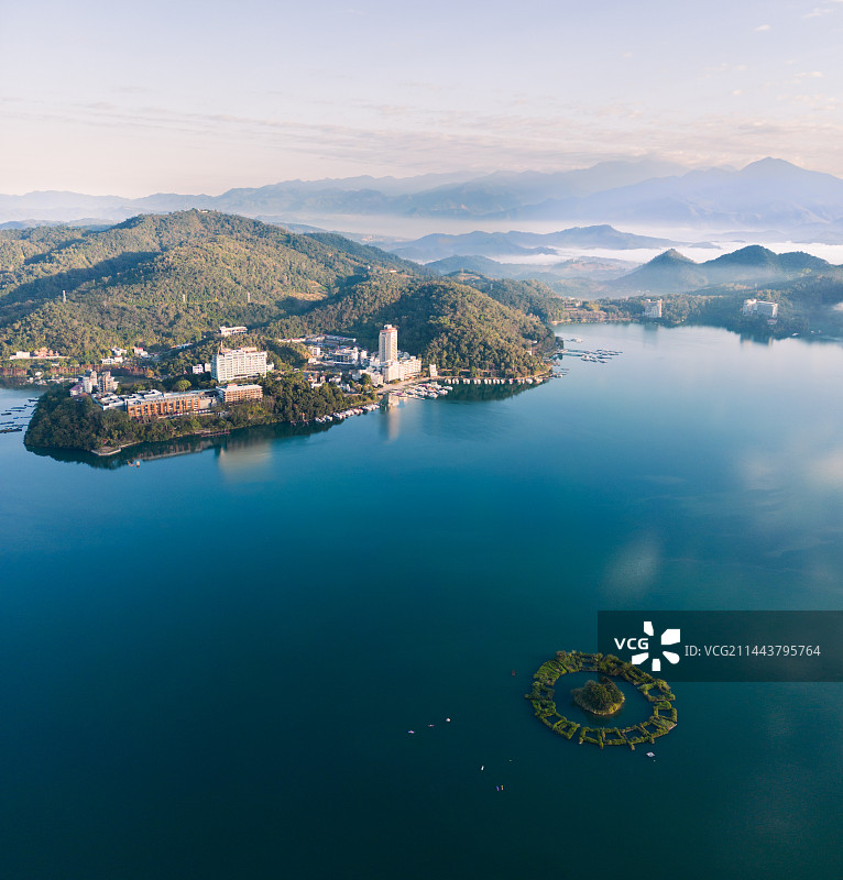 日月潭图片素材