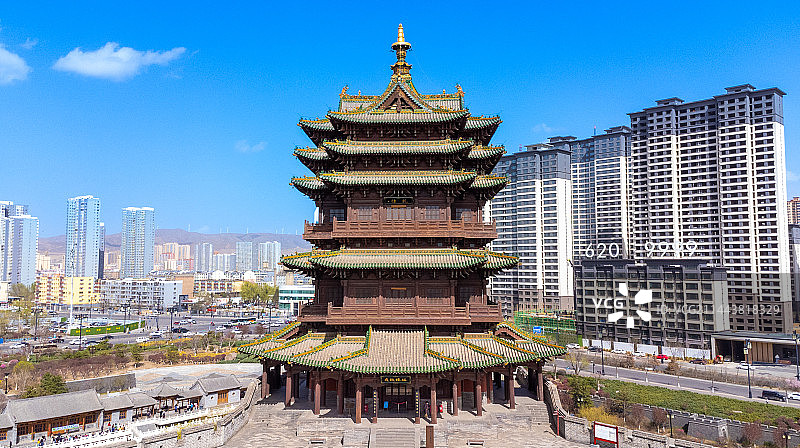 大同乾楼图片素材