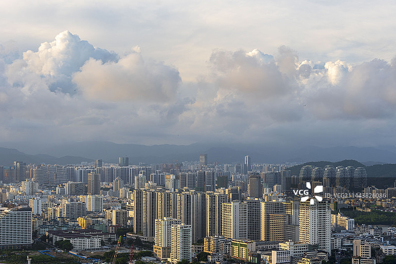 城市天际线城市风光图片素材