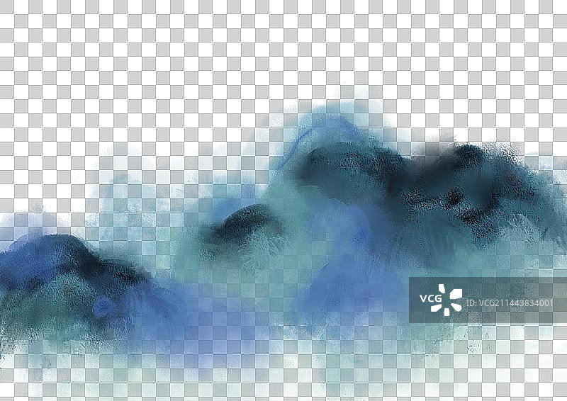 水墨风格写意山水图片素材