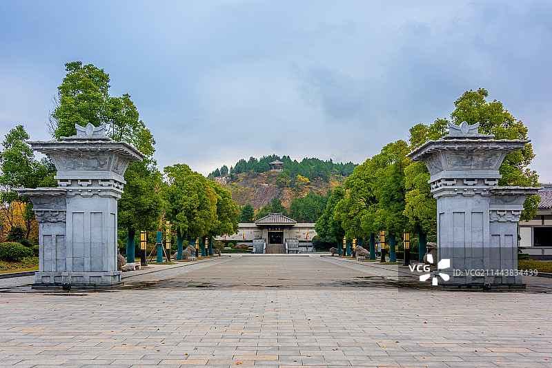 中国江苏徐州龟山汉墓图片素材