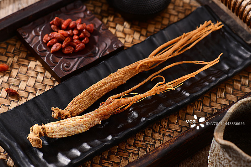 高丽红参图片素材