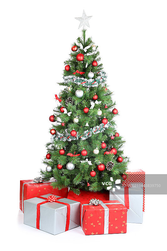 圣诞树星型图片素材