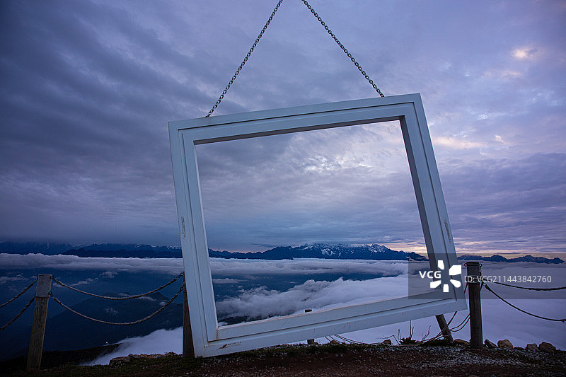 牛背山风光图片素材
