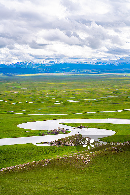 巴音布鲁克草原图片素材