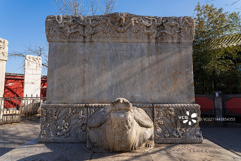 中国石刻博物馆 赑屃驮碑图片素材