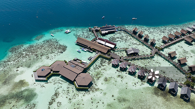 卡帕莱水屋图片素材