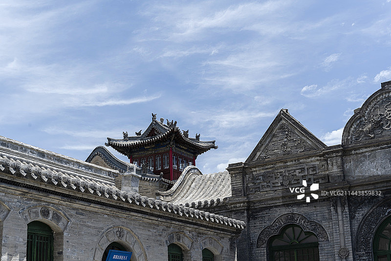 山西忻州阎家大院图片素材