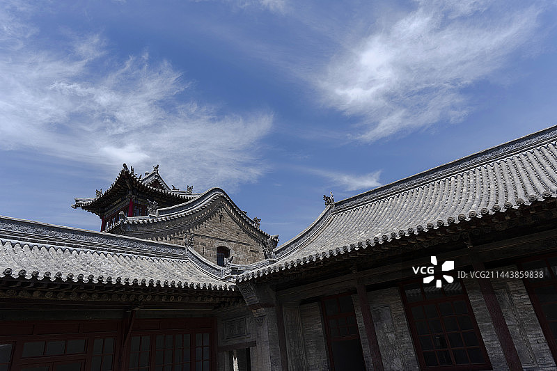 山西忻州阎家大院图片素材