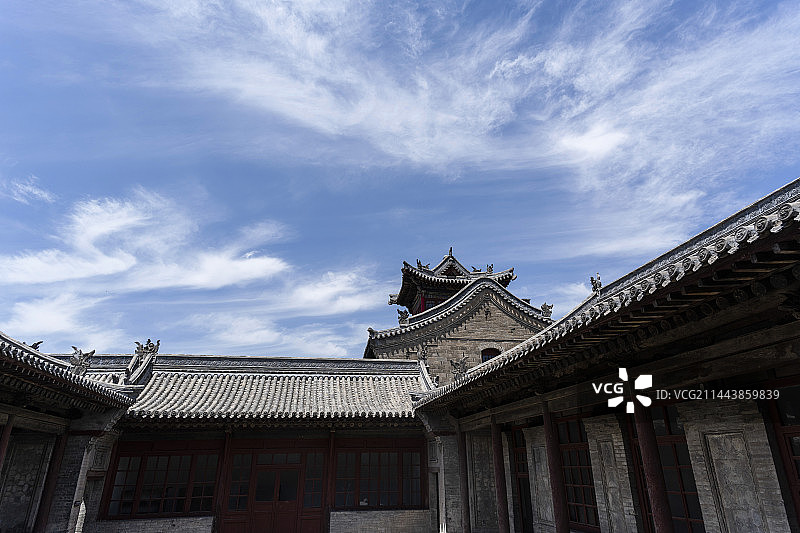 山西忻州阎家大院图片素材