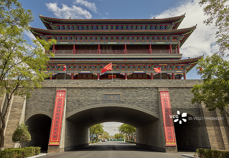 宁夏吴忠市盐池县盐池古城文物图片素材