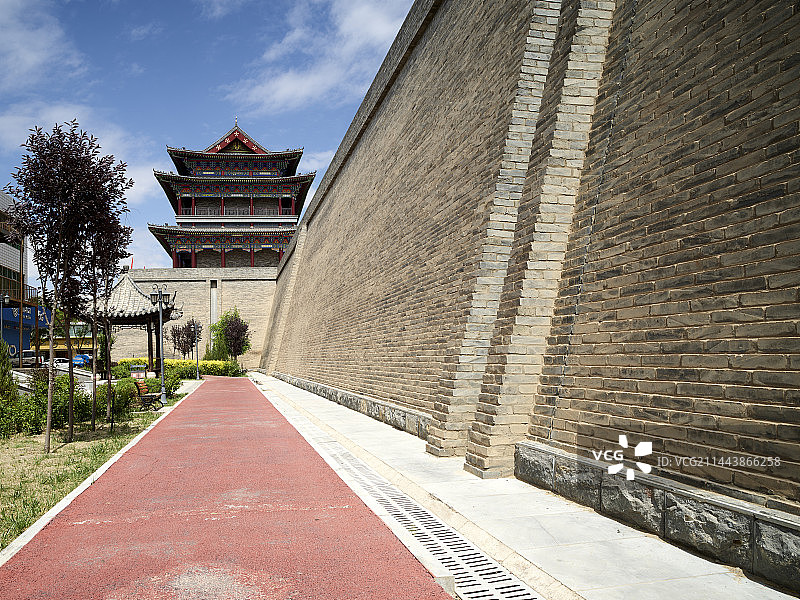 宁夏吴忠市盐池县盐池古城文物图片素材