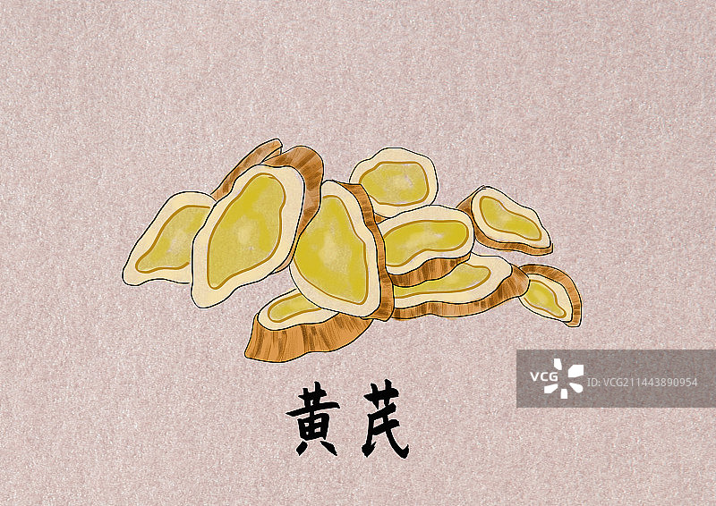 中药材黄芪图片素材