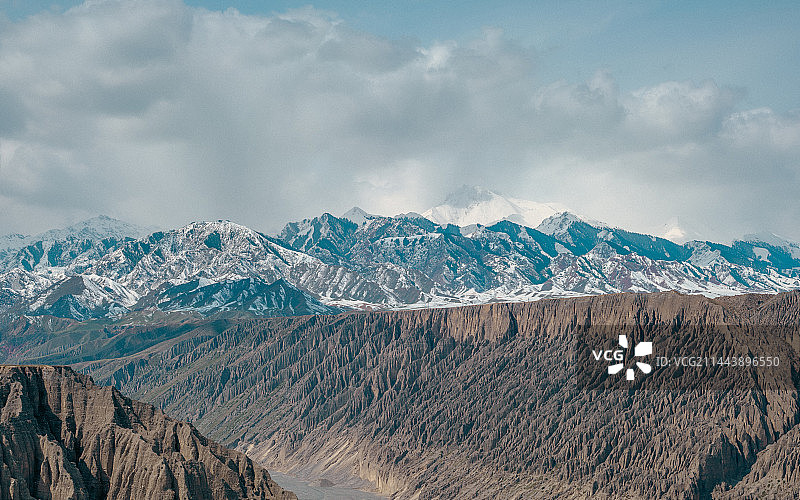 独山子大峡谷图片素材