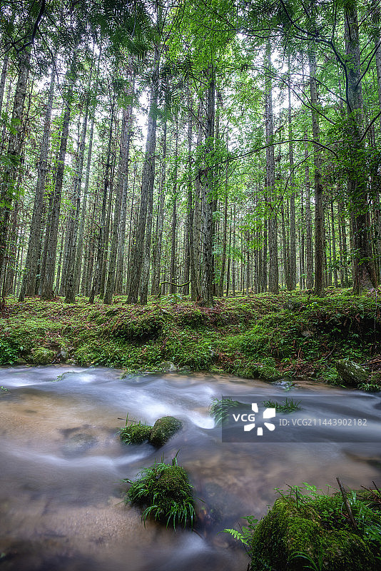 航拍湖南株洲炎陵神农谷景区景观图片素材
