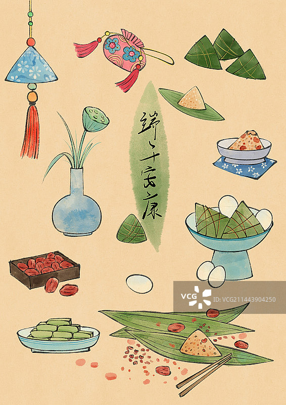 端午节国风海报图片素材