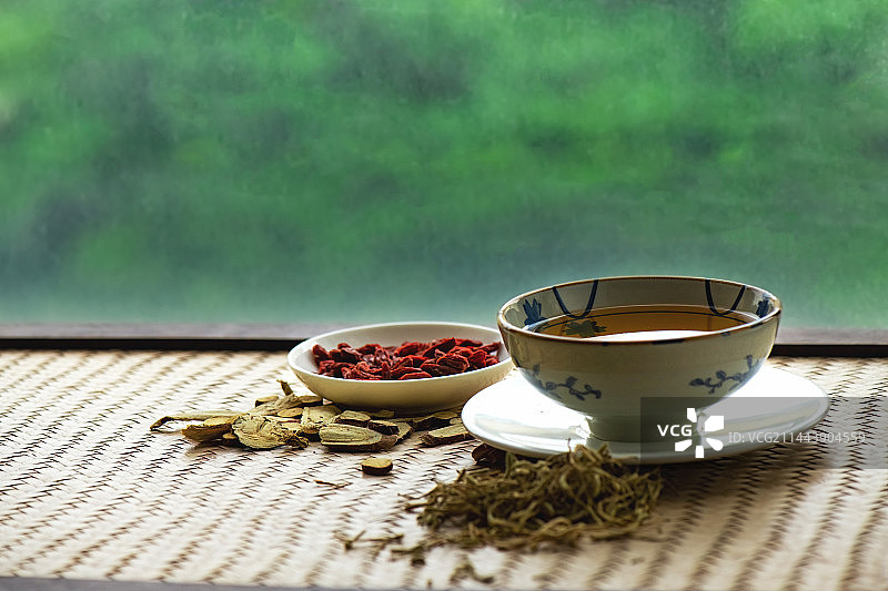 夏季养生凉茶图片素材