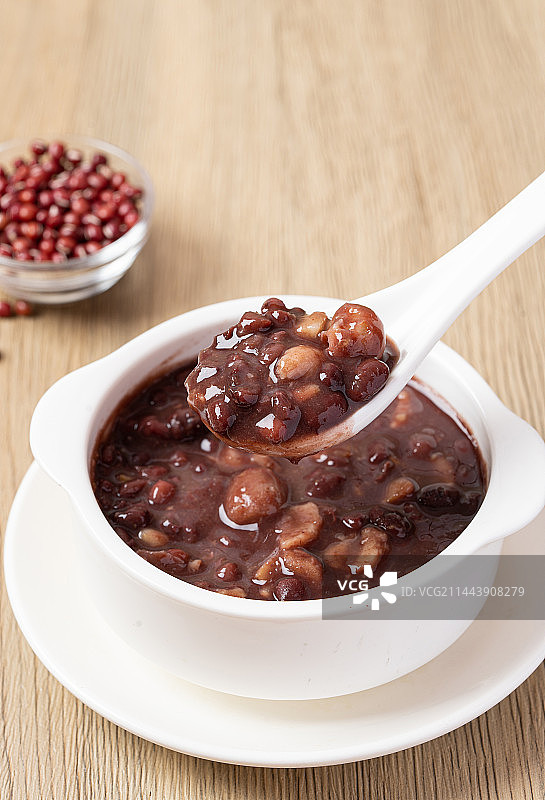 碗里的红豆汤图片素材