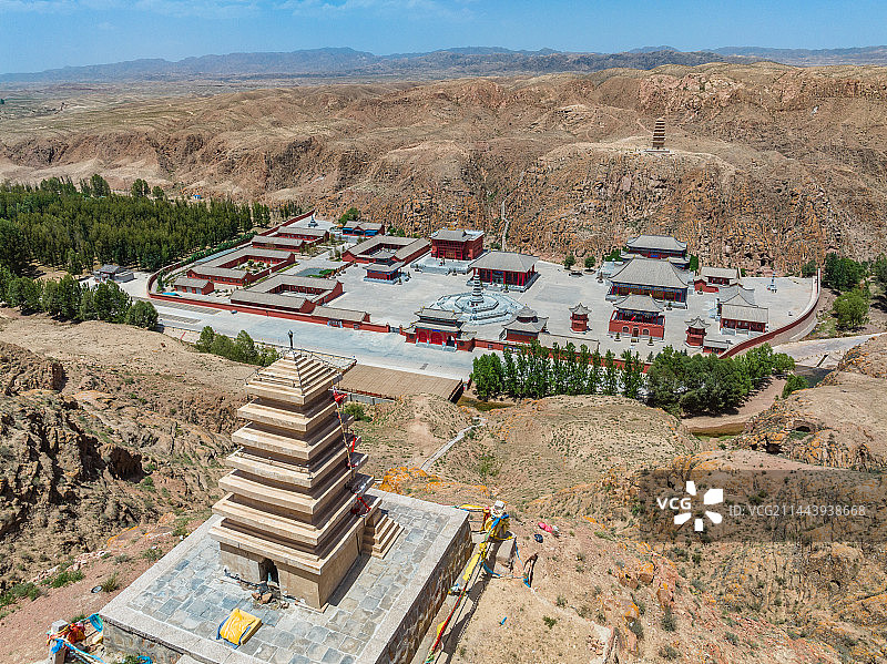 圣容寺塔图片素材