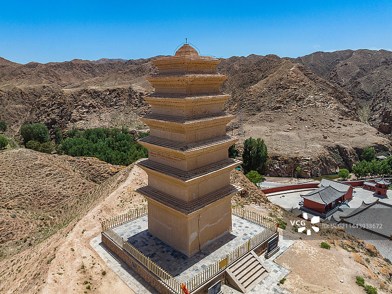 圣容寺塔图片素材