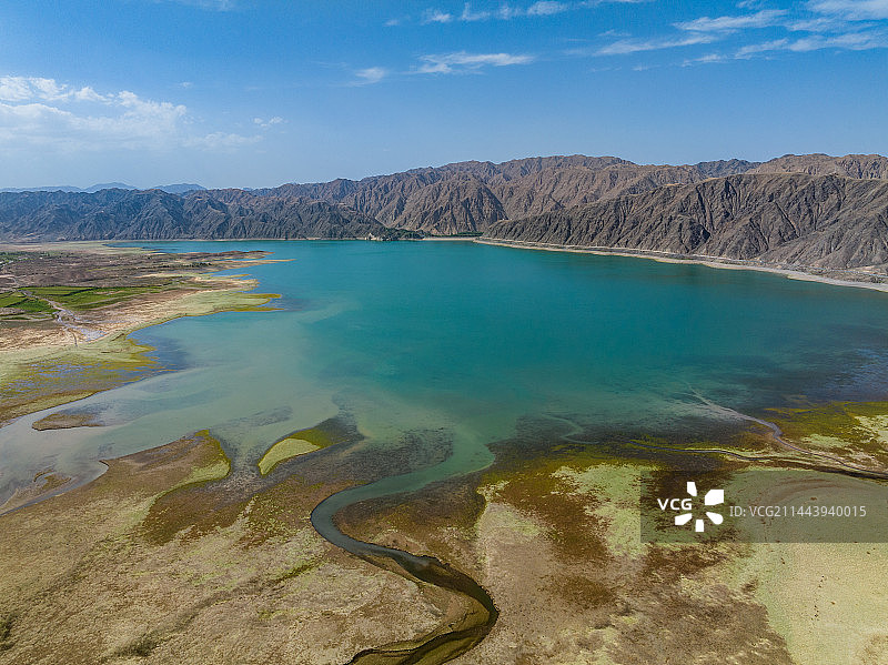 金川峡水库图片素材