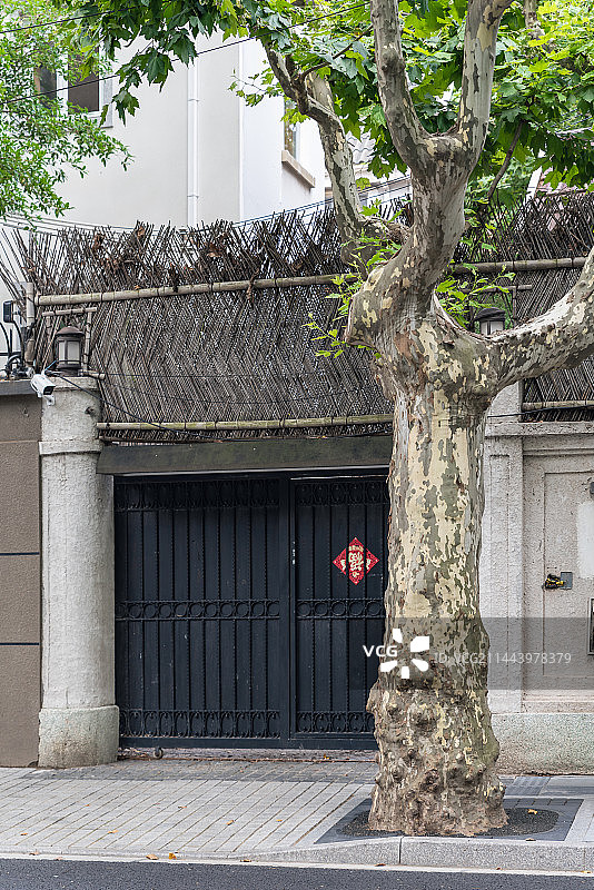上海安福路图片素材