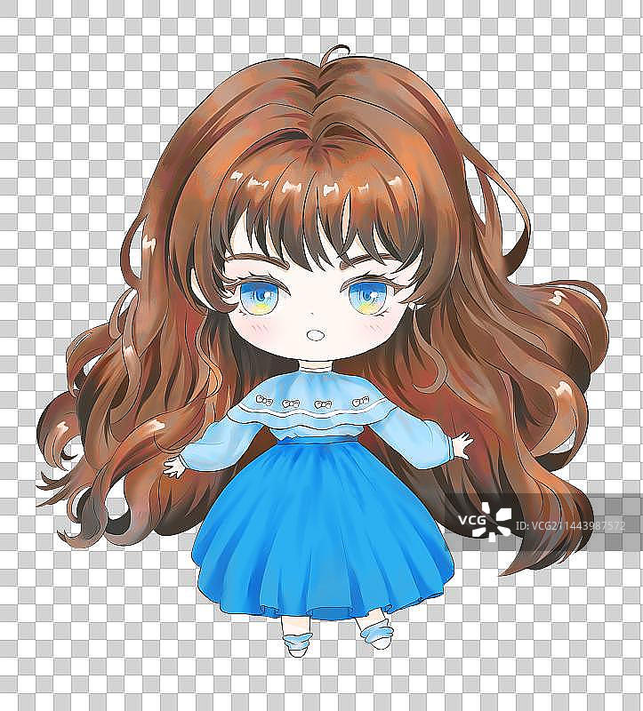 可爱人偶娃娃图片素材