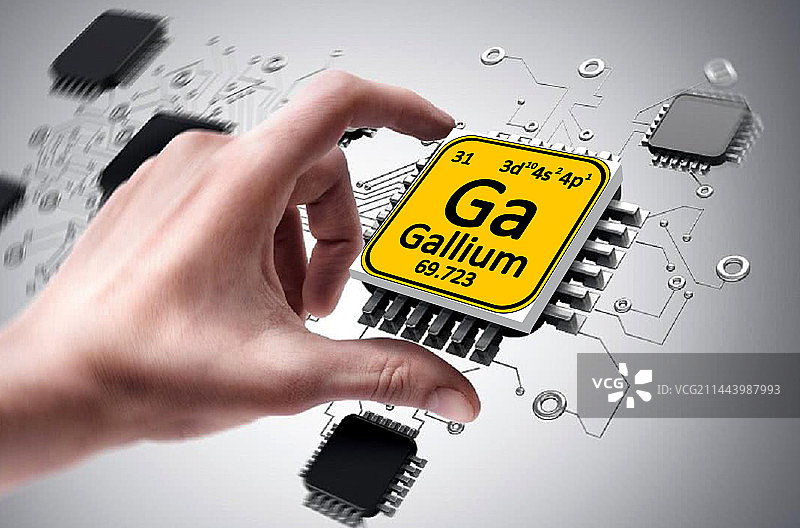 化学元素：镓图片素材