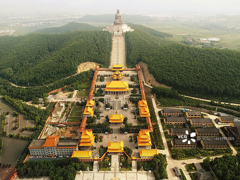 金鼎大佛晨曦图片素材
