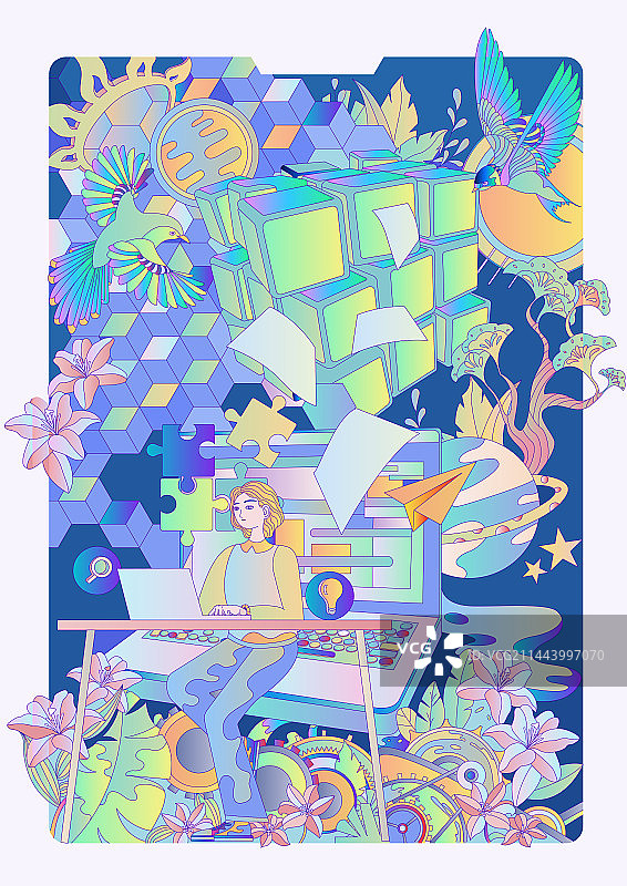 视觉自由图片素材