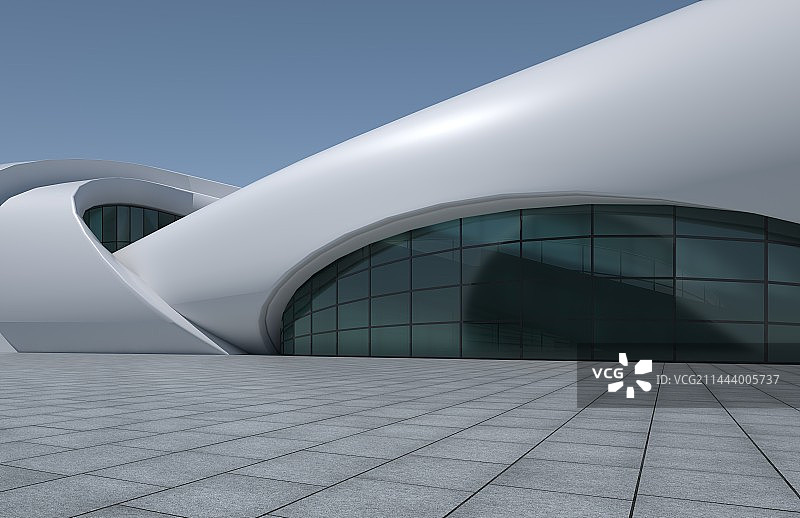 三维抽象建筑图片素材