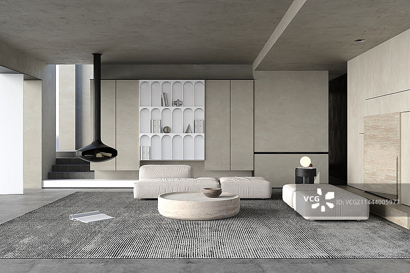 客气，起居室，室内设计，现代风格，侘寂风格图片素材