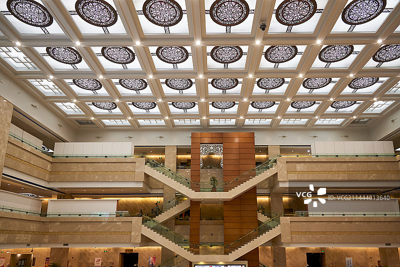宁夏银川市宁夏博物馆展厅图片素材