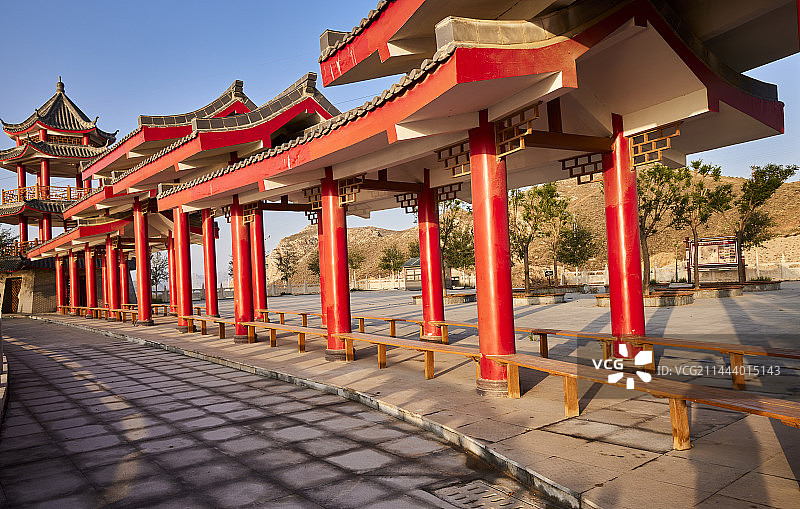 宁夏吴忠市青铜峡市宁夏引黄古灌区图片素材