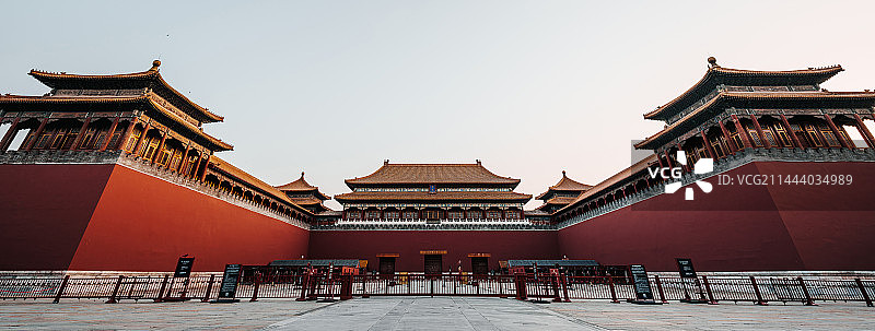 北京故宫博物院午门图片素材