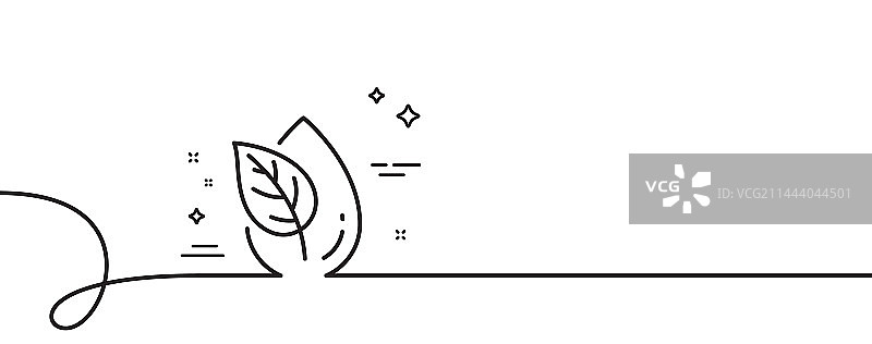 无人工色素有机产品线性图标图片素材