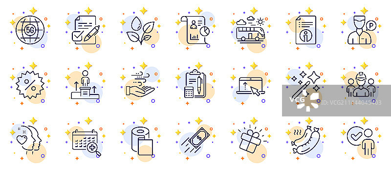 投票风力能源轮廓合集图片素材