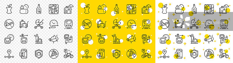 地下地铁线路图标，地铁地图站图片素材