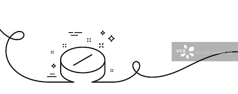 药品药片线性图标图片素材