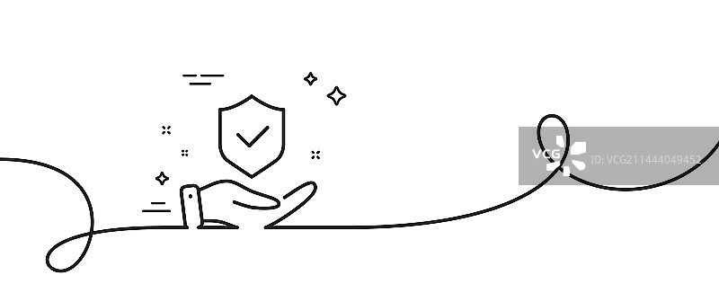 保险责任范围手绘线条图标图片素材