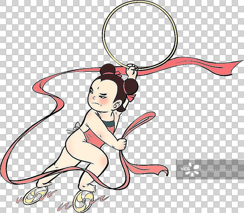 古代神话人物哪吒元素图片素材