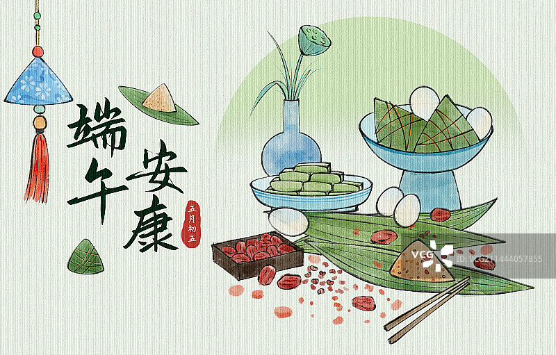 端午节国风海报图片素材
