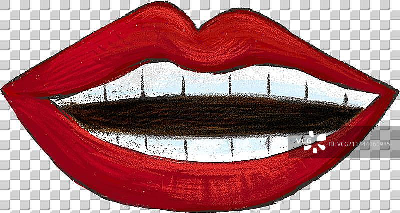 嘴巴，大嘴，红色，牙齿，张嘴图片素材