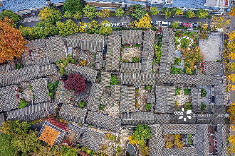 中国江苏徐州户部山古建筑群图片素材