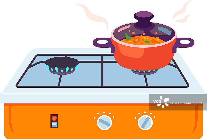 燃气灶烹饪图片素材